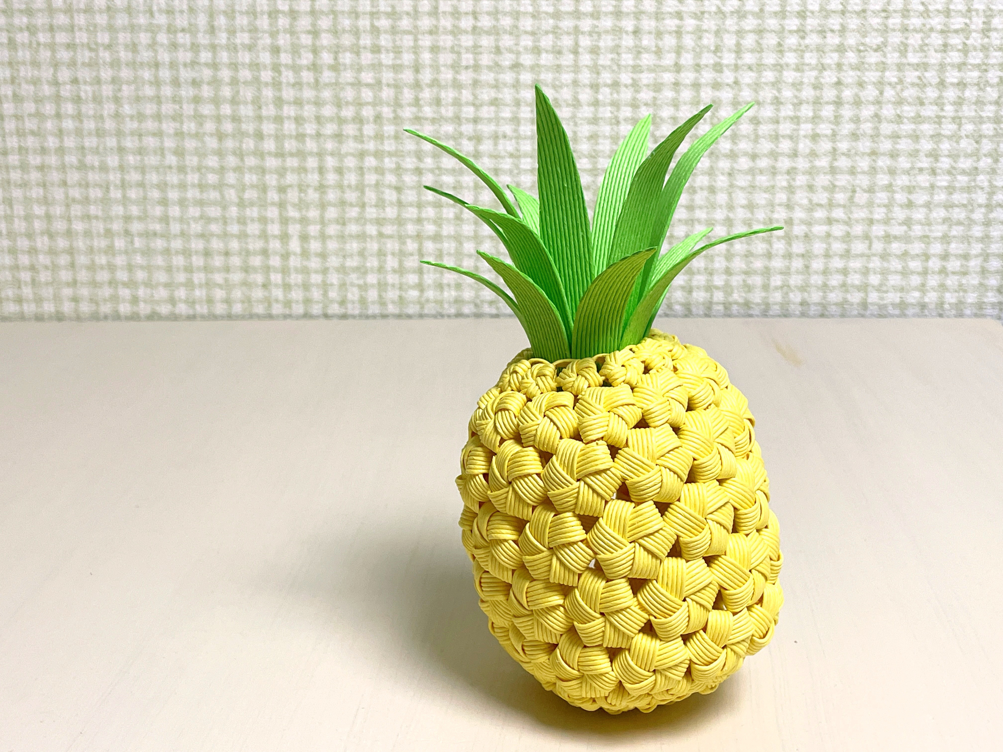 パイナップルバスケット その他インテリア雑貨 くらふと日和 通販