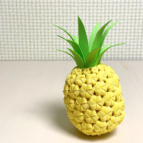パイナップルバスケット その他インテリア雑貨 くらふと日和 通販