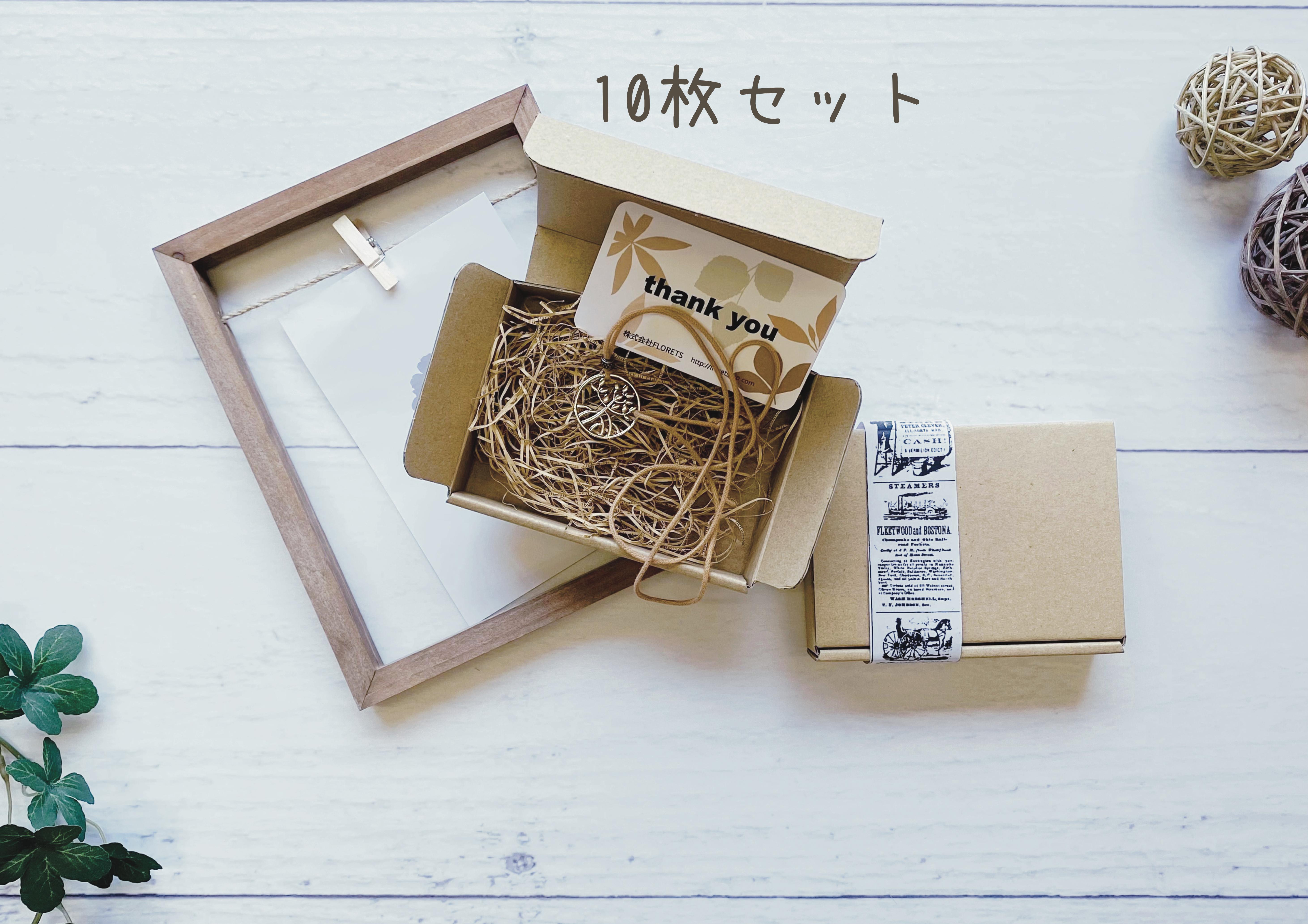ギフトボックス10枚セット ミニ段ボール 300円 ギフトボックス