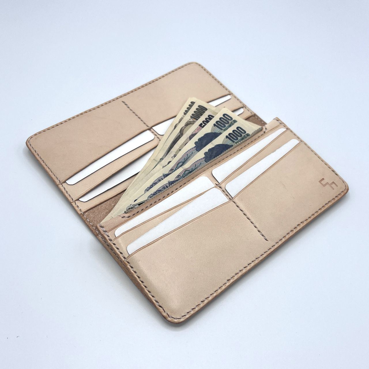 ロングウォレット・長財布　ver.1　本革・レザー【選べるカラー・名入れ無料】【商品番号：ch100】