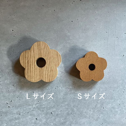 お花 ５個セット｜フラワー オブジェ 置物 木製 無垢材 春 韓国 インテリア ひなまつり 七五三 12枚目の画像