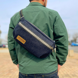 ボディーバッグ 2ndタイプ 【岡山デニム デニムバッグ デニム