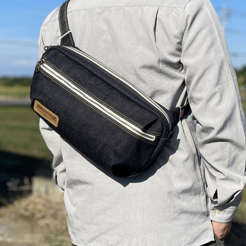 Y's Needle デニム ボディバッグ ボディバッグ ウエストポーチ デニムリメイク | Y's Needle