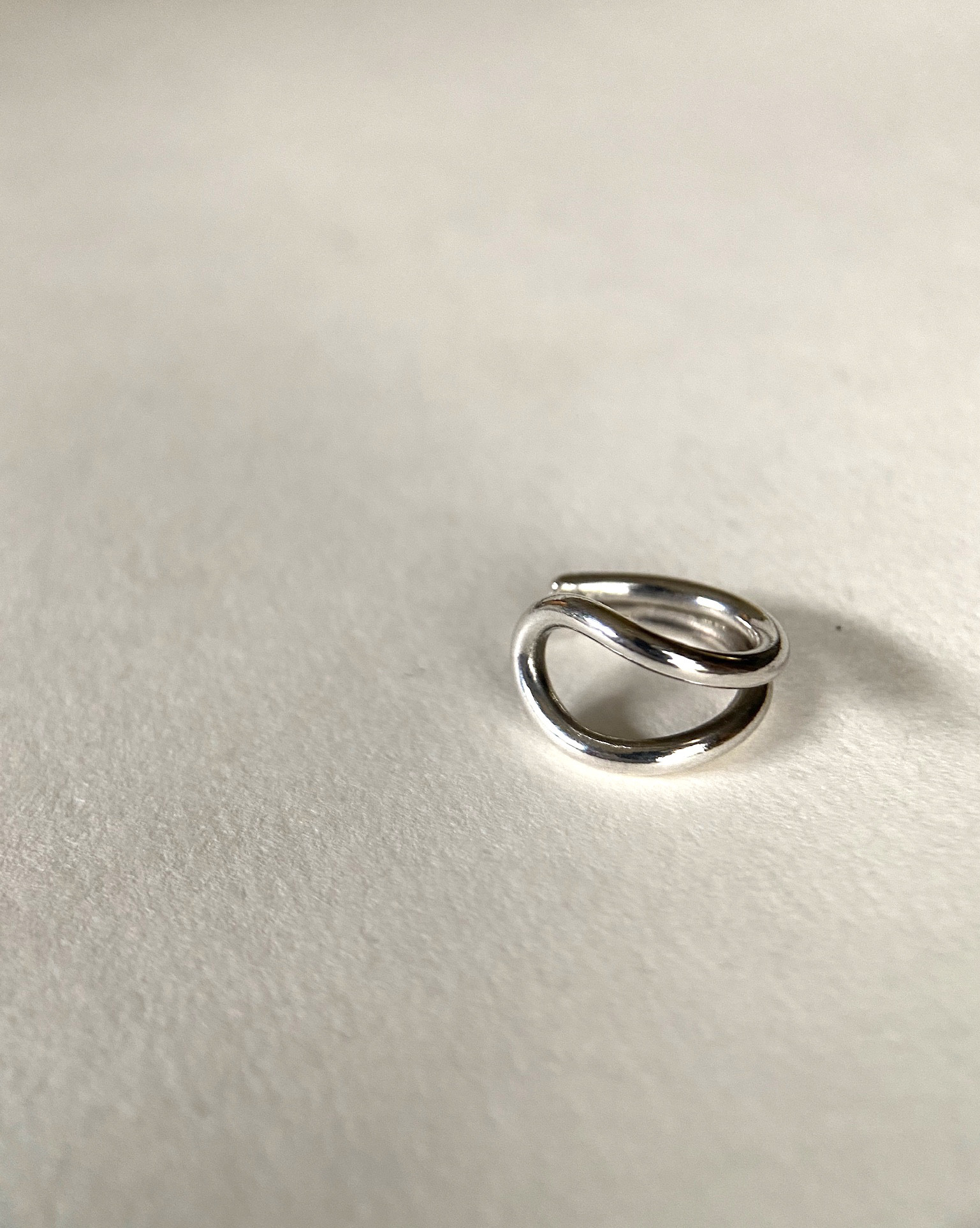 Silver950 イヤーカフ 曲