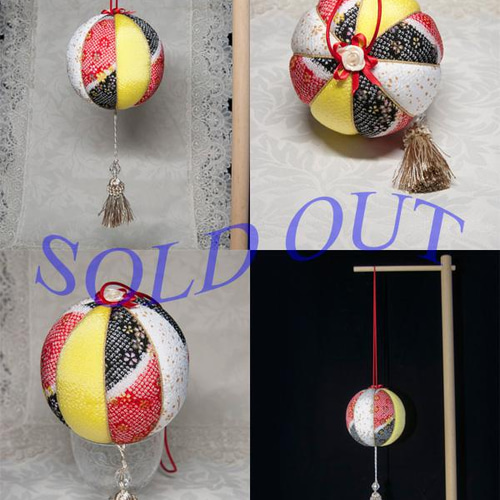 木目込み手まり 『花宴』－ 100mm － その他人形 悠々無我 通販