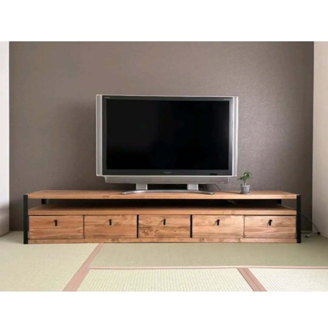 大人気新品セール ブ ライトウッド　引き出し付き 12/31まで！【美品】テレビ台 テレビ台