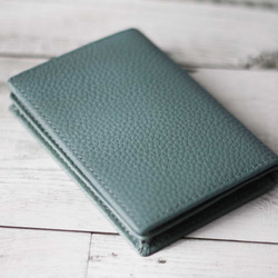 本革 名刺入れ カードケース くすみカラー ビジネス 仕事 大容量 就職祝い 新社会人に G-158 8枚目の画像