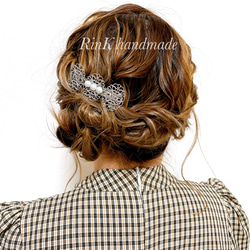 ハンドメイド イーグル シルバーコンチョ ヘアゴム、アクセサリー