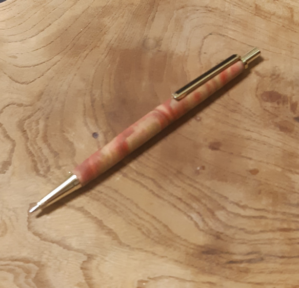 木製シャーペン0.5㎜  [受注生産] スリム 1枚目の画像