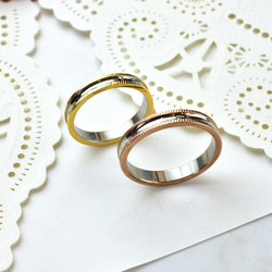 ☆結婚指輪 ペアリングセット☆ イニシャル刻印が10文字無料
