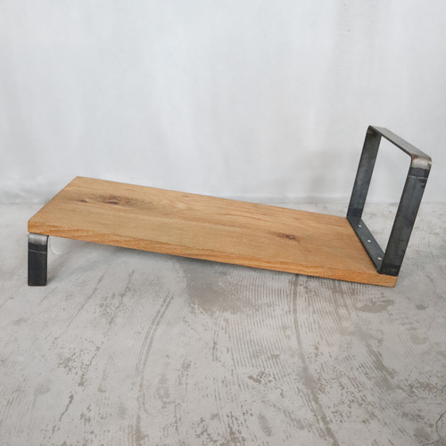 送料無料／[Slanting Stand]ブックスタンド 古材 アイアン 本立て