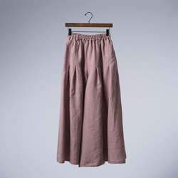 【wafu】Linen Pants 袴(はかま)パンツ/蘇芳香(すおうこう) b002k-sok1 10枚目の画像
