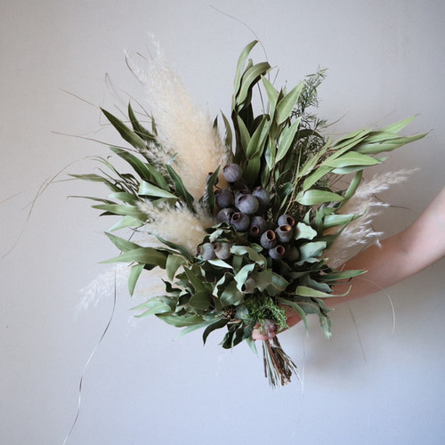 人気】ユーカリたっぷりのさわやかグリーンブーケ 開店祝い 新築祝い  