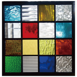 ステンドグラス パネル ロンデル サンキャッチャー glassart.k 通販