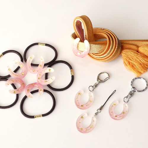 秋映さま No.583 他 ヘアゴム キーホルダー 計9点 秋映さま No.583 他