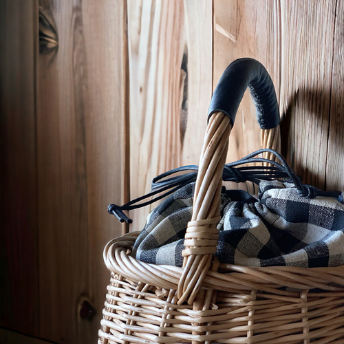 バーニーズニューヨークかごバッグ 美品 バーニーズニューヨーク カゴ