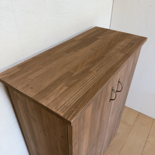 【本物オーク材】ビンテージ　木製キャビネット　Wooden Cabinet 本物オーク材】ビンテージ 木製キャビネット Wooden Cabinet