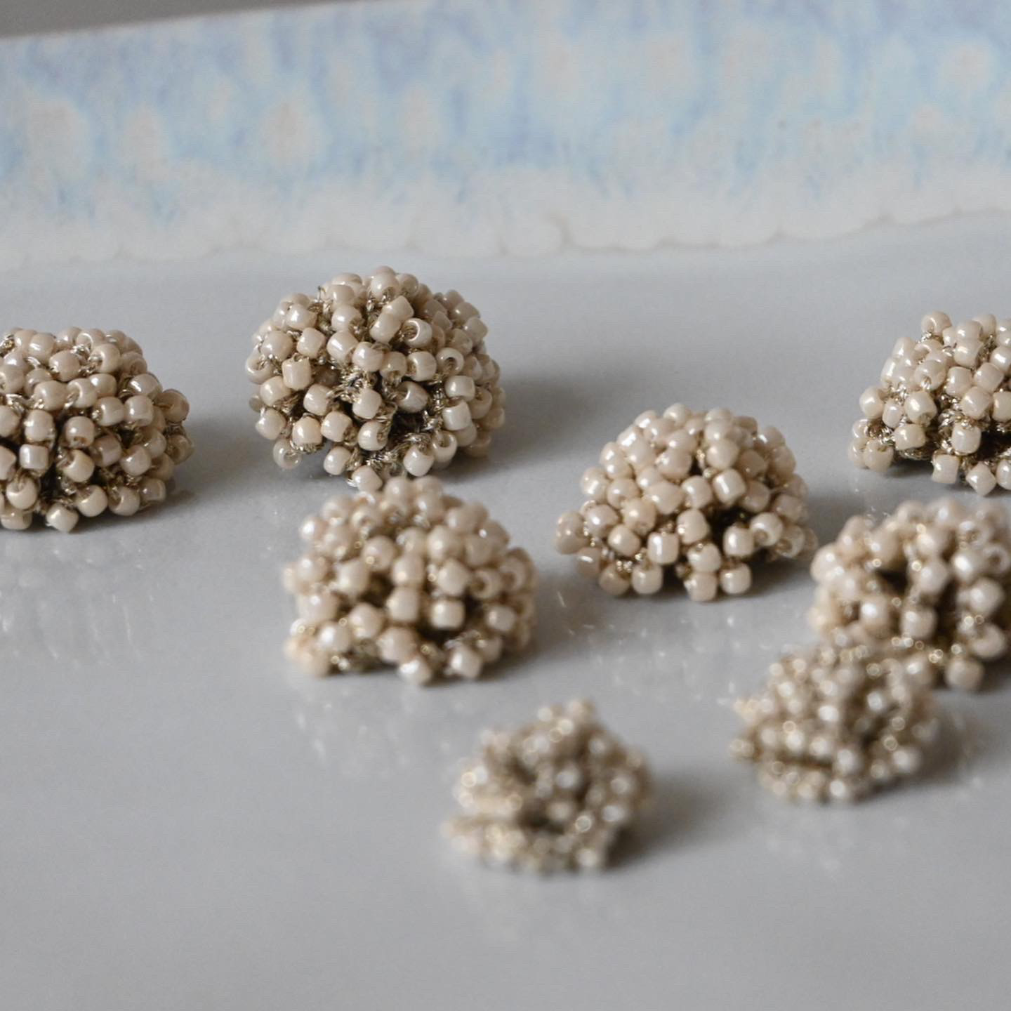 「creema限定」マジックフラワーイヤリング＆リング  送料無料