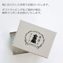 スターチスの花のピアスA 6枚目の画像