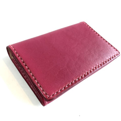 シンプルデザイン名刺入れ・カードケース　本革・レザー【選べるカラー・名入れ無料】【商品番号：ch200】 17枚目の画像