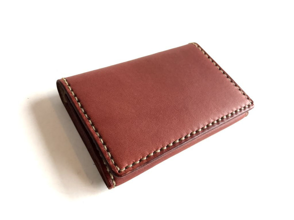 シンプルデザイン名刺入れ・カードケース　本革・レザー【選べるカラー・名入れ無料】【商品番号：ch200】 11枚目の画像