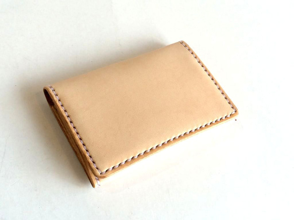 シンプルデザイン名刺入れ・カードケース　本革・レザー【選べるカラー・名入れ無料】【商品番号：ch200】 12枚目の画像