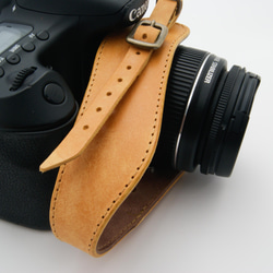 カメラストラップ　ハンドストラップ　グリップタイプ　本革 1枚目の画像