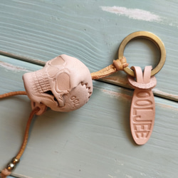 レザースカルキーホルダー その他ファッション OOLJEE Leather works