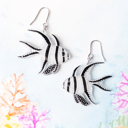 チンアナゴ&ニシキアナゴ＊ピアス/イヤリング ピアス（フック