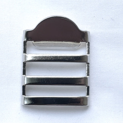 10個] メタルパーツ スペーサー/ワッシャー 真鍮生地 金具・チェーン