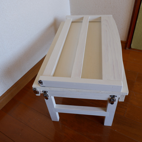 ＊tiare＊　わんちゃんベンチ 組み立て式 幅50cm わんちゃんベンチ 背板折りたたみ式 横幅 50㎝ | わんちゃん堂