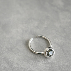 【送料無料・再販・サイズ調整可】テトラゴナリング / silver　R046 7枚目の画像