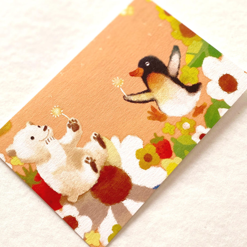 ペンギンポストカード［しろくまセット］5枚入り ポストカード