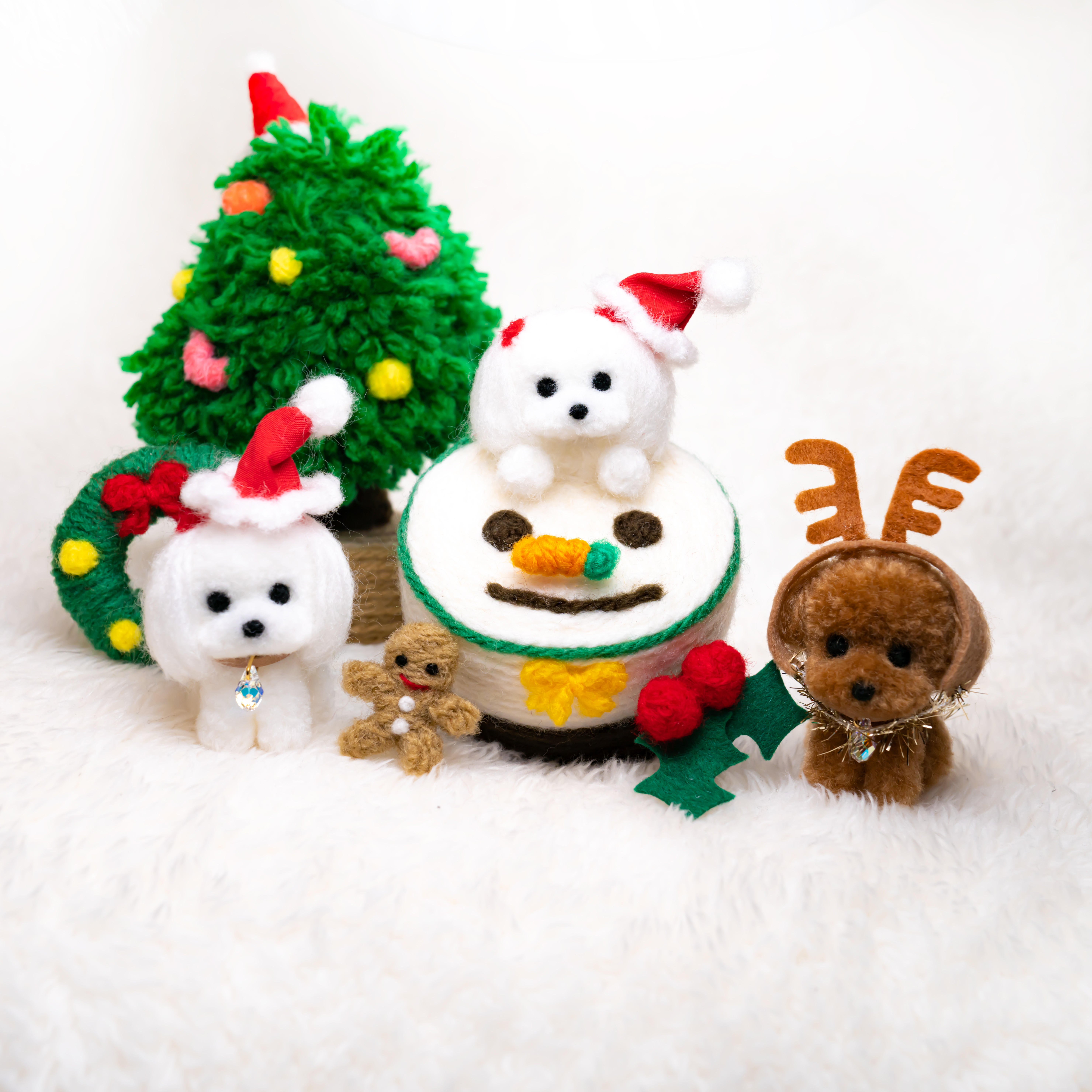 【受注制作】araco(あらこ)　Sサイズ PomPom Dream看板犬