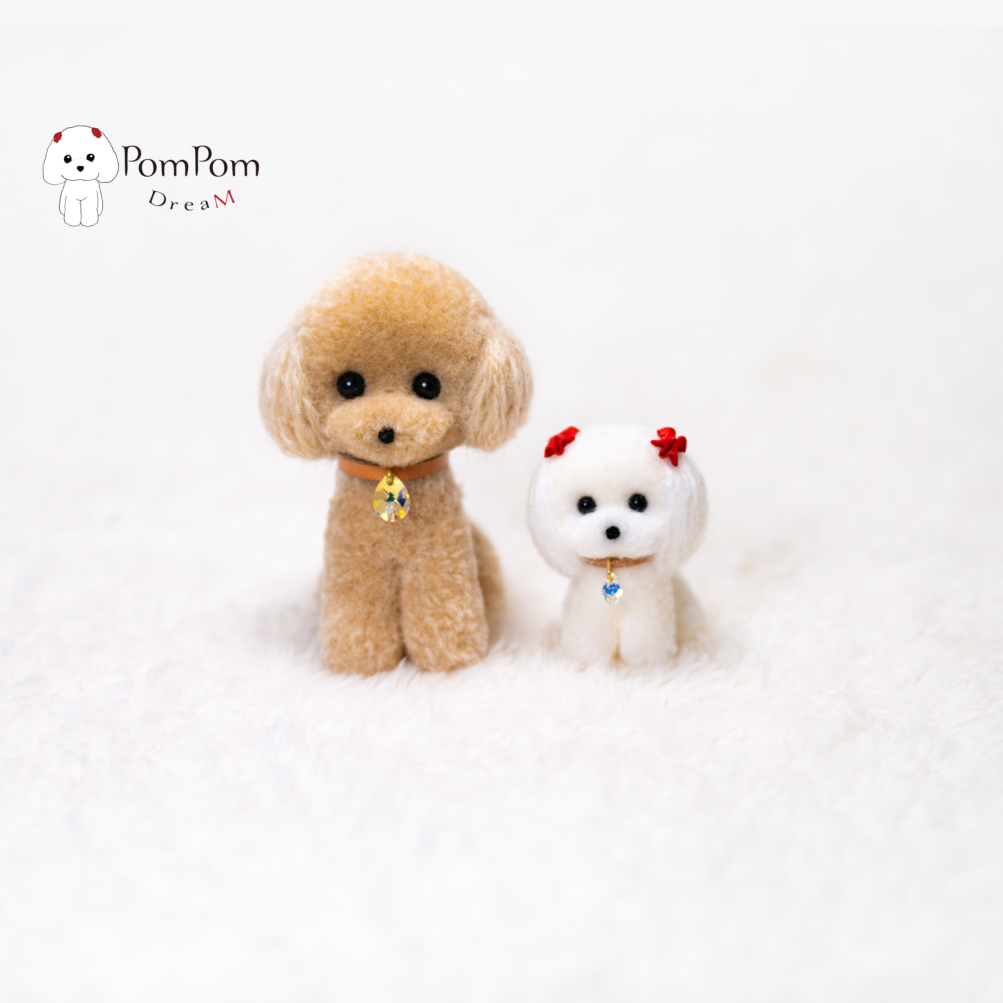 【受注制作】araco(あらこ)　Sサイズ PomPom Dream看板犬