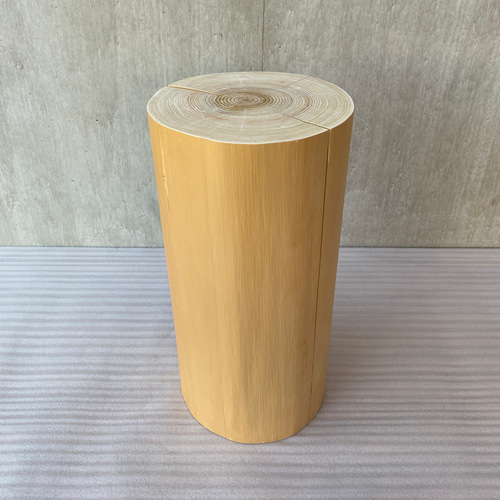 ヒノキの切り株】木 丸太 トイレ オブジェ ウィンドーディスプレイ