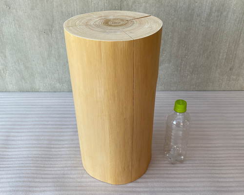 ヒノキの切り株】木 丸太 トイレ オブジェ ウィンドーディスプレイ