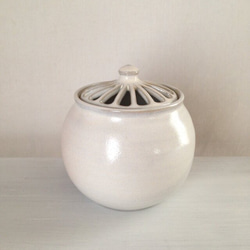 香炉(アンティークホワイト)A ディフューザー・アロマポット yoko