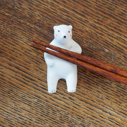 北極熊熊吉 筷子架　/cheeks 第5張的照片