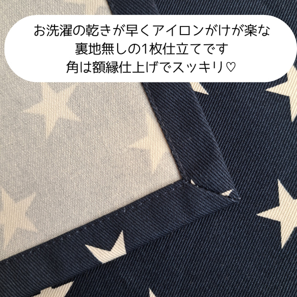 生地とサイズが選べる♫ランチョンマット   男の子向け 2枚目の画像