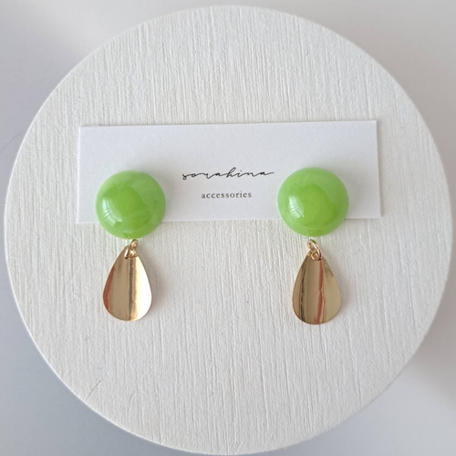 新品未使用】u.couture クラウン.イヤリングセット ベーシックラウンド