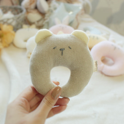 くまのガラガラ☆にぎにぎ☆ベビーラトル☆出産祝い☆プチギフト