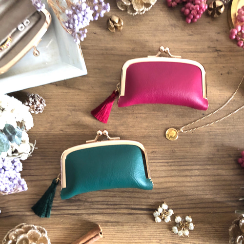 全12色】《コロンと可愛い》ミニアクセサリーケース K.モカベージュ