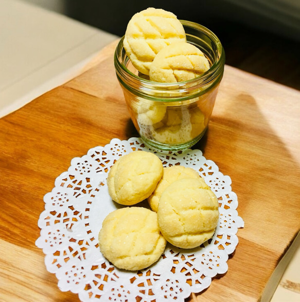【送料無料】メロンパン！？クッキー2種(30個入り) 2枚目の画像