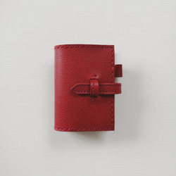 Leather cover for RHODIA No.10 Red【production on order】 第4張的照片