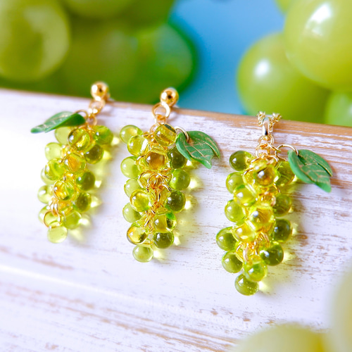 特集掲載】ちっちゃなレモンのイヤリング(受注制作)《レモンイエロー