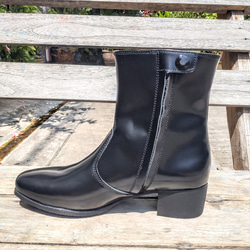 ◇無料サイズ調整◇本革ブーツ◇雨雪用底交換可◇防水◇本革レザー◇レディース◇楽々サイドジップ◇ 12枚目の画像