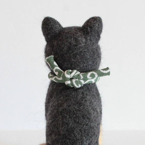 羊毛フェルト☆黒柴☆ハンドメイド 柴犬羊毛 羊毛フェルト ハンドメイド 黒柴 羊毛フェルト