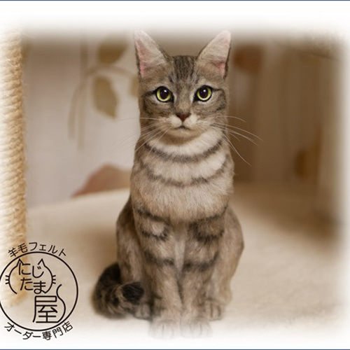 羊毛フェルトうちの子オーダー」 犬 猫 リアル ぬいぐるみ