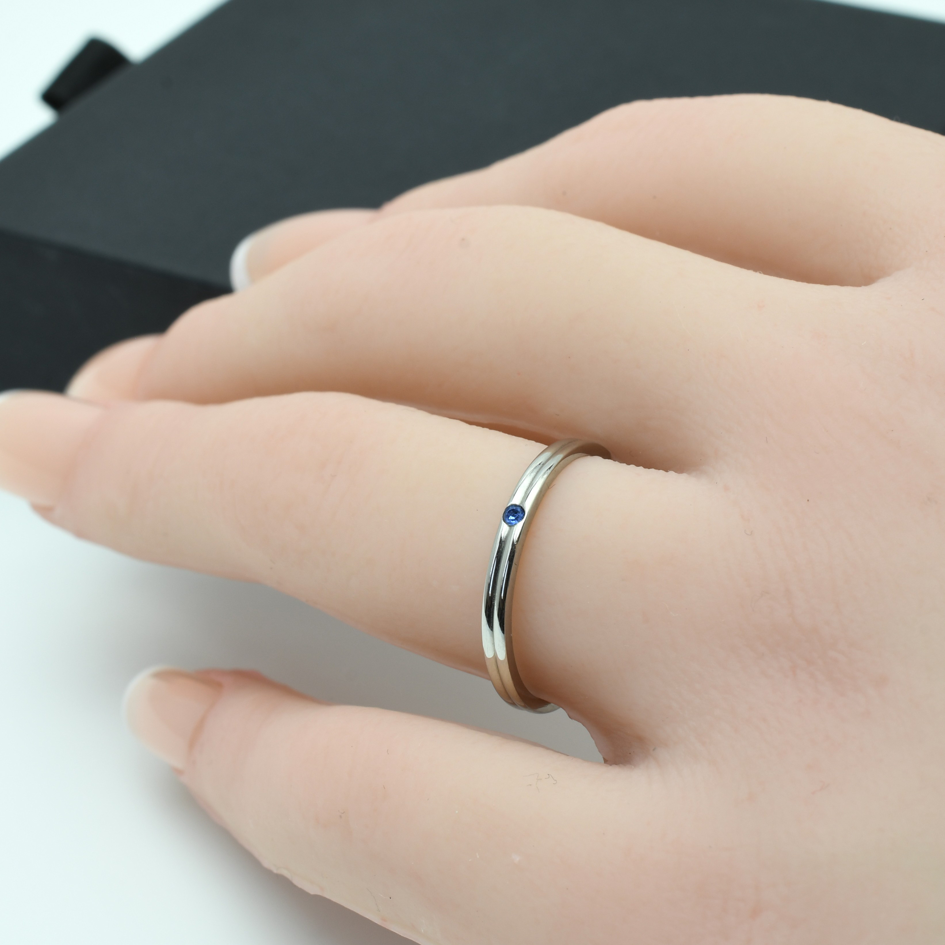 ケース付き・ペアリングふたりの記念日のプレゼント◆指輪2本セット 刻印10文字無料 イニシャル 名入れ 結婚指輪